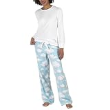 Nick & Nora Fleece PJ Set Cloud Nine