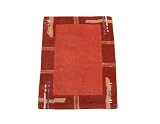 Produkt-Bild: Moderner Nepal-Teppich Nepal mit Seide aus Indien 60 x 40 cm