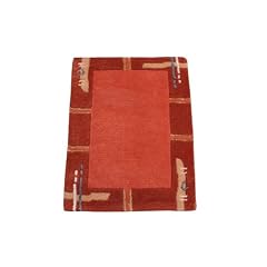 Moderner Nepal-Teppich Nepal mit Seide aus Indien 60 x 40 cm
