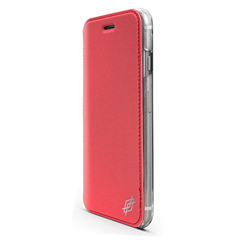 iPhone 6 ONLY X-Doria Engage Folio, PU Leather/Polycarbonate Wallet Case, Pink (Not for iPhone 6s)
