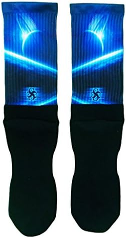 Silky Socks Men's Saturn! Large (8-12) Blue