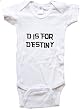 D IS FOR DESTINY / Hurry Up - Name-series - White or Pink Onesie / Baby T-shirt