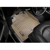 2007-2012 GMC Acadia [Bucket Seating] WeatherTech Floor Liner (Tan) FULL SET by WeatherTech