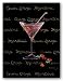 Kitchen & Housewares : Gum Drop Martini by Janet Kruskamp 5"x7" Art Print Poster