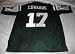 Braylon Edwards Autographed Green New York Jets Jersey W/PROOF, Picture of Braylon Signing for Us.