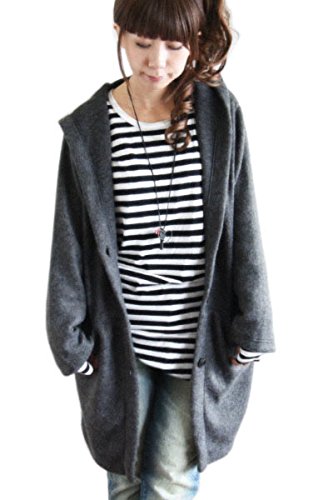 [アンドイット] and it_ ふんわり あったか フーディー ロングコート スライバータッチ アウター