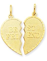 14k Gold Best Friend Break-apart Charm