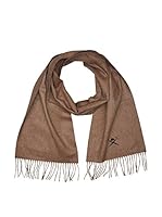 Hackett London Bufanda Cachemira Plain (Marrón)