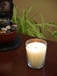 Filled Candle in Carmona Jar- Jasmine Tuberose Scent, 12.5 oz