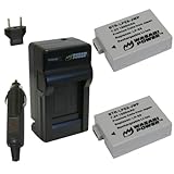 Wasabi Power Battery and Charger Kit for Canon LP-E8, EOS Rebel T2i, EOS Rebel T3i