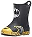 Crocs Bump It Batman Rain Boot (Toddler/Little Kid), Black, 6 M US Toddler
