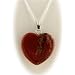 Cherry Jasper Heart Pendant 18