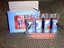 Monopoly Coin Sorter Tube Bank