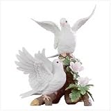  : PORCELAIN DOVES ON BRANCH