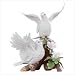 Porcelain Doves on Branch