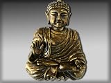Silver Star "Buddha" Brass Belt Buckle