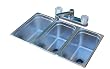 Triple Three Compartment Sink