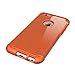 LUVVITT [Ultra Armor] Shock Absorbing Case Best Heavy Duty Dual Layer Tough Cover for Apple Phone 6 / Phone 6s (4.7) - Neon Orange