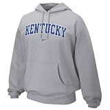 Nike Kentucky Wildcats Ash Arch Lettering Hoody Sweatshirt