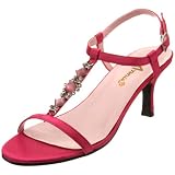 Annie Shoes Womens Bright T-Strap Sandal