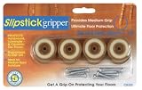 Slipstick CB320 1-1/4-Inch Gripper Foot, Caramel, 8-Pack