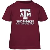 Texas A&M Aggies Maroon Infant Biggest Little Fan T-shirt