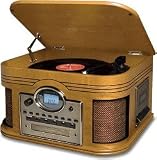 Crosley CR247-OA Composer CD Recorder (Oak)