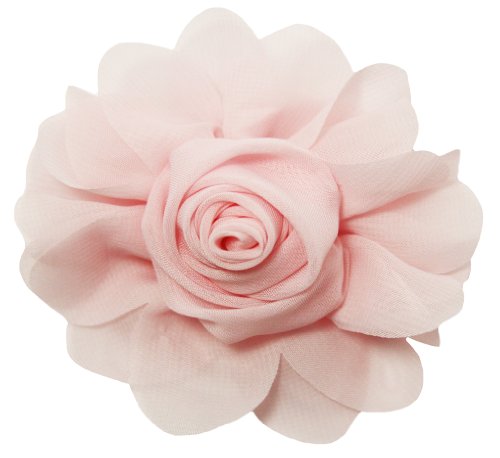 Chiffon Rosette Hair Clip - 4