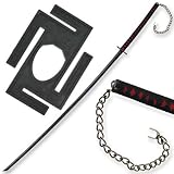 48" Bankai Cutting Moon Wooden Sword