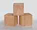 3.5 Inch Solid Wood Blocks Pack of 3