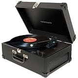 Crosley CR249 BK Keepsake USB Turntable (Black)