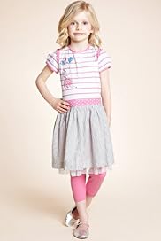 2 Piece Autograph Cotton Rich Ballet Dress & Leggings Outfit