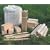 Viking Kubb Garden Game Hardwood [Toy]