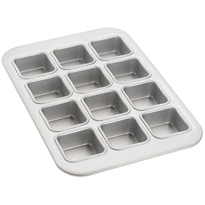 Fat Daddio's 12-Cup Square Muffin Pan by Fat Daddio's