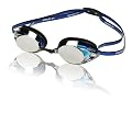 Speedo Vanquisher 2.0 Plus Mirrored Goggle, Silver/Blue