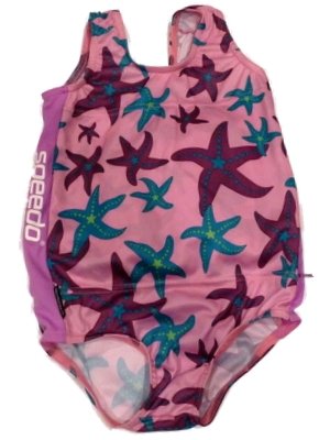 Girls Pink Speedo Flotation Swimming Suit Polywog Buoy