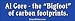 Al Gore the bigfoot of carbon footprints - funny bumper stickers (Medium 10x2.8 in.)