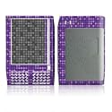 Dots Purple Design Protective Decal Skin Sticker for Amazon Kindle E-Book Reader (Version 1.0)