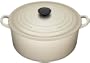 Le Creuset Enameled Cast-Iron 7-1/4-Quart Round French Oven, Dune
