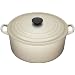 Le Creuset Enameled Cast-Iron 7-1/4-Quart Round French Oven, Dune