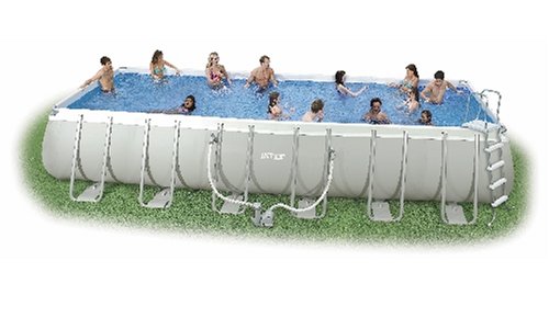 Intex Ultra Frame 24-by-12-Foot-by-52-Inch Rectangular Pool Set