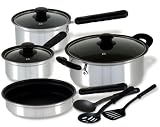 Best sale price for Cuisine Select Tribeca 10 Piece Aluminum Cookware Set. Free Shipping.