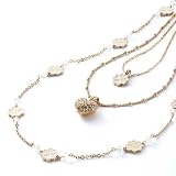ジョイアス（Joias） ネックレス（エポクローバー3連ネックレス） レディスの画像