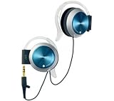 Review JVC HA-E300 - AE / JVC HA-E300 - AE Double wind up cord headphones - blue