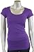 Active Basic Short Sleeve Scoop Neck