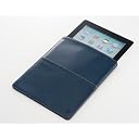 Simplism iPad 2 レザースリーブケース ネイビー TR-LSCIPD2-NV