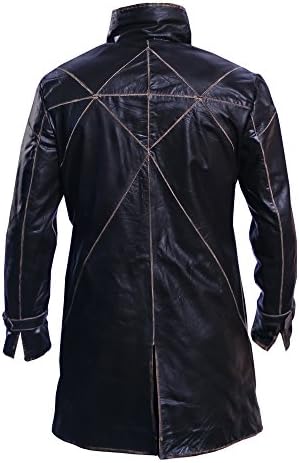 Hollywood Wardrobe Men's Aiden Pearce Watch Dogs Coat Large Brown