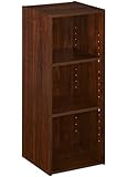 ClosetMaid 1305 Stackable 3-Shelf Organizer, Dark Cherry