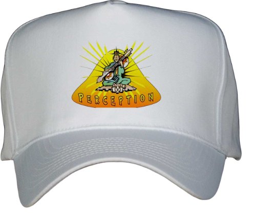 PERCEPTION White Hat / Baseball Cap