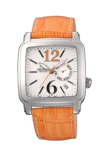 Orient Women's CESAA004W Fashionable Orange Automatic Watch